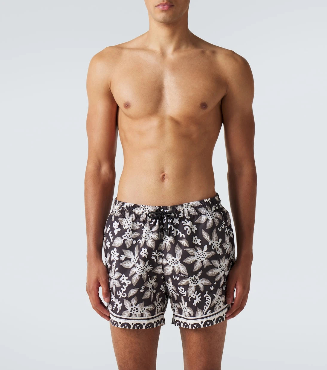 Commas - Printed swim trunks
