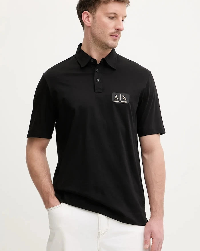 Armani Exchange Yaka Pamuklu Tişört