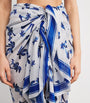 Heidi Klein Multi Cotton-Silk Palm Beach Sarong
