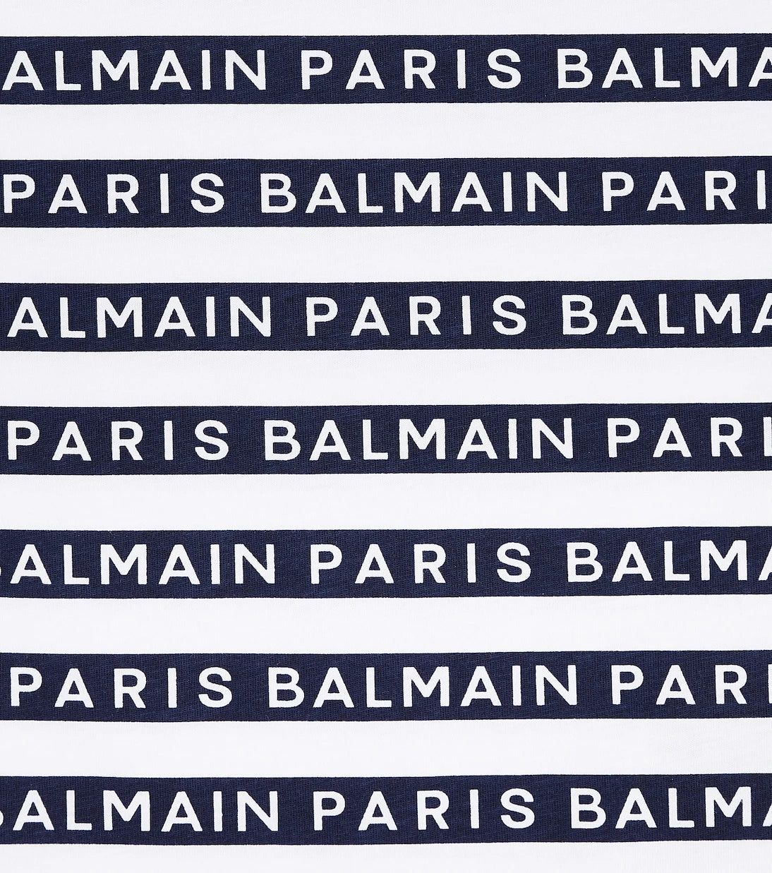 Balmain Kids - توب قطني مخطط