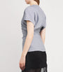 Toteme Blue Mistral Slouch-Waist Top