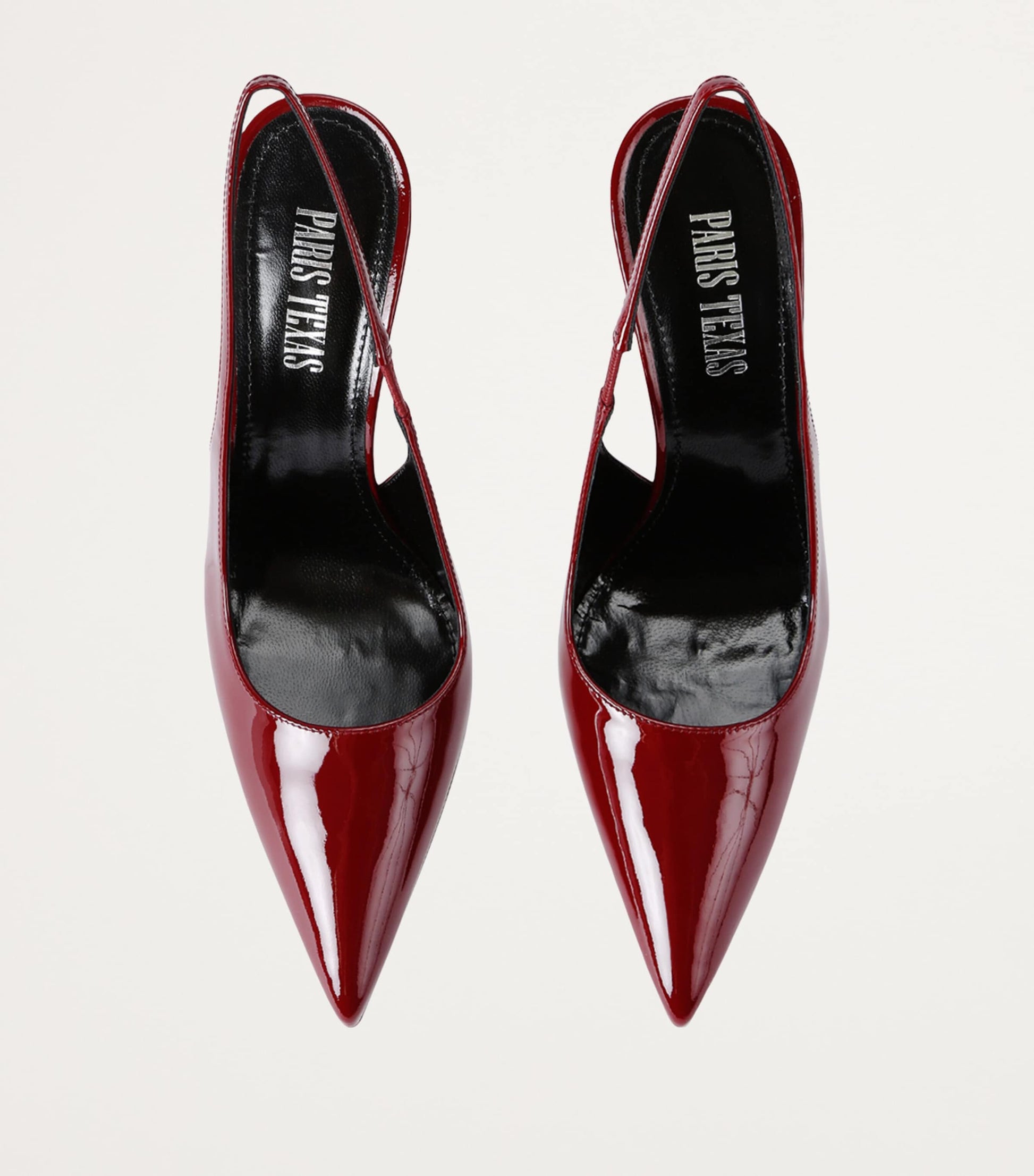 Paris Texas Burgundy Patent Leather Lidia Slingback Pumps 105