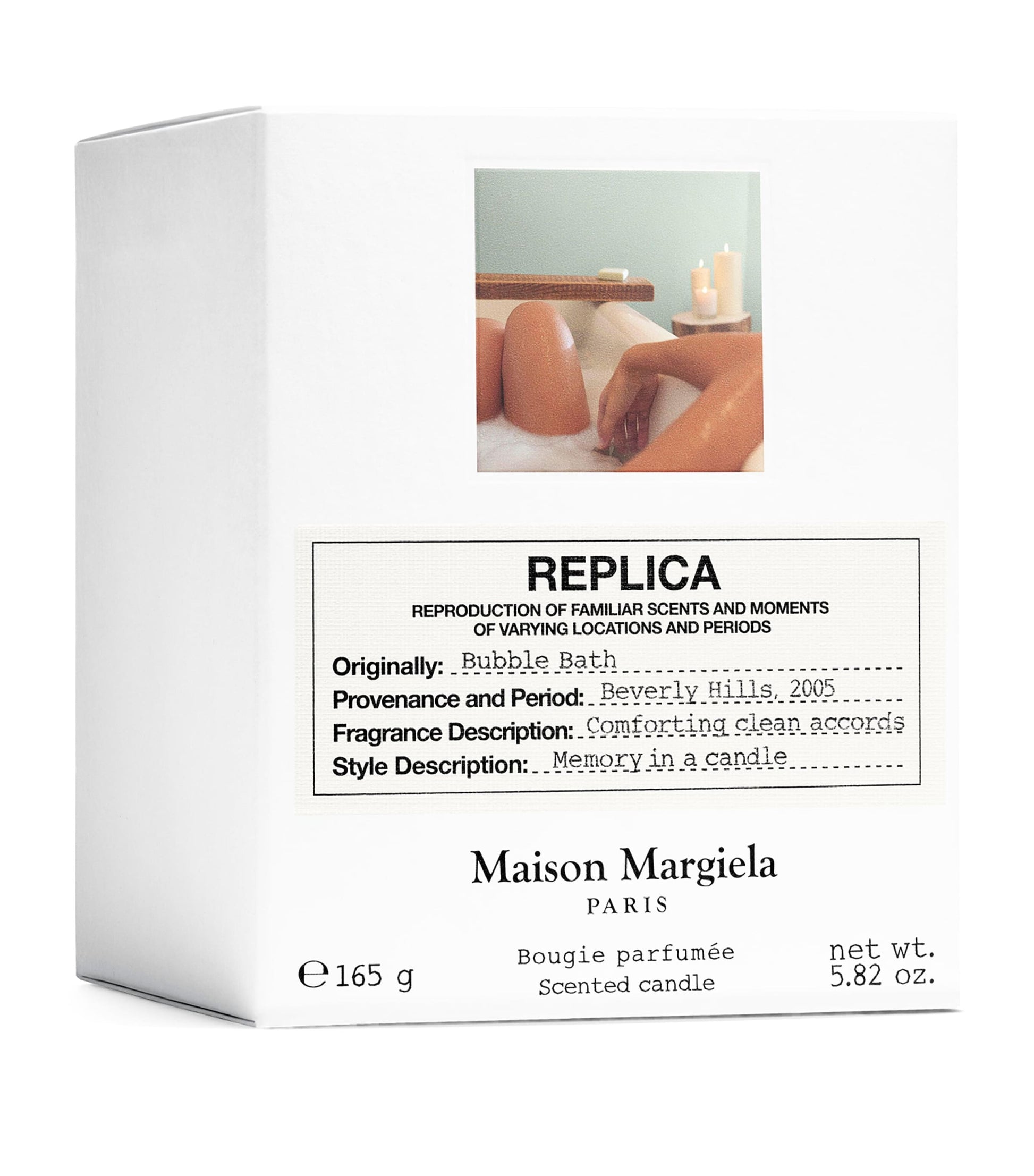 Replica Bubble Bath Candle