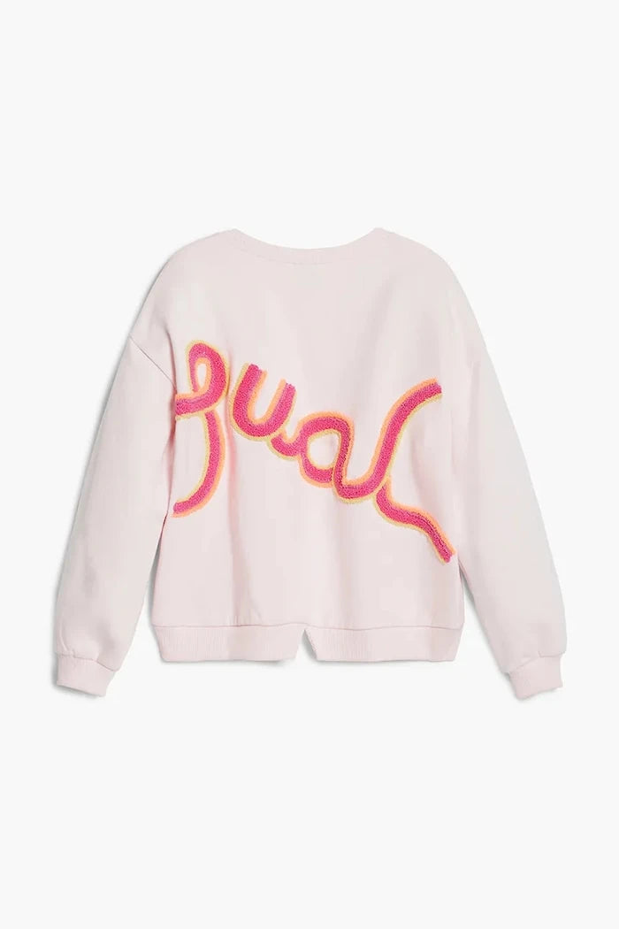 Детски памучен суичър Desigual