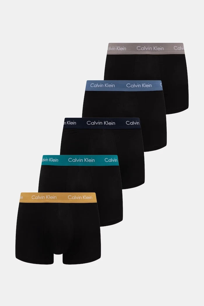 Calvin Klein Underwear erkek pamuklu elastan boxer 5'li