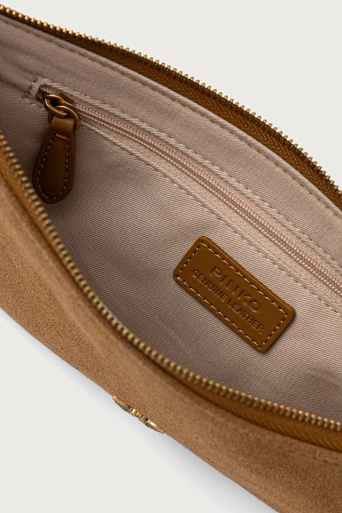 Pinko Kadın Süet Clutch