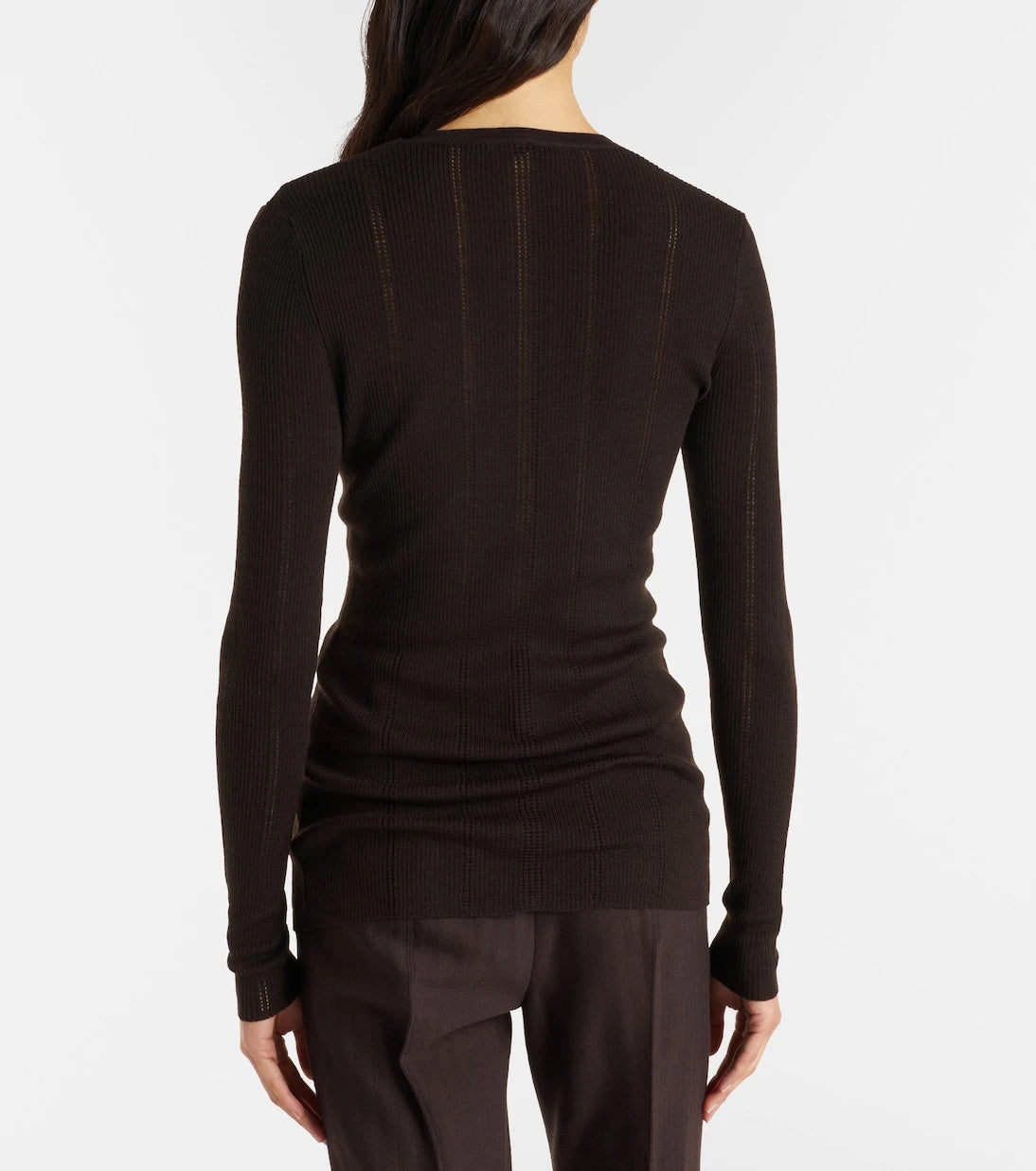 Gabriela Hearst - Lillian rib-knitted wool cardigan