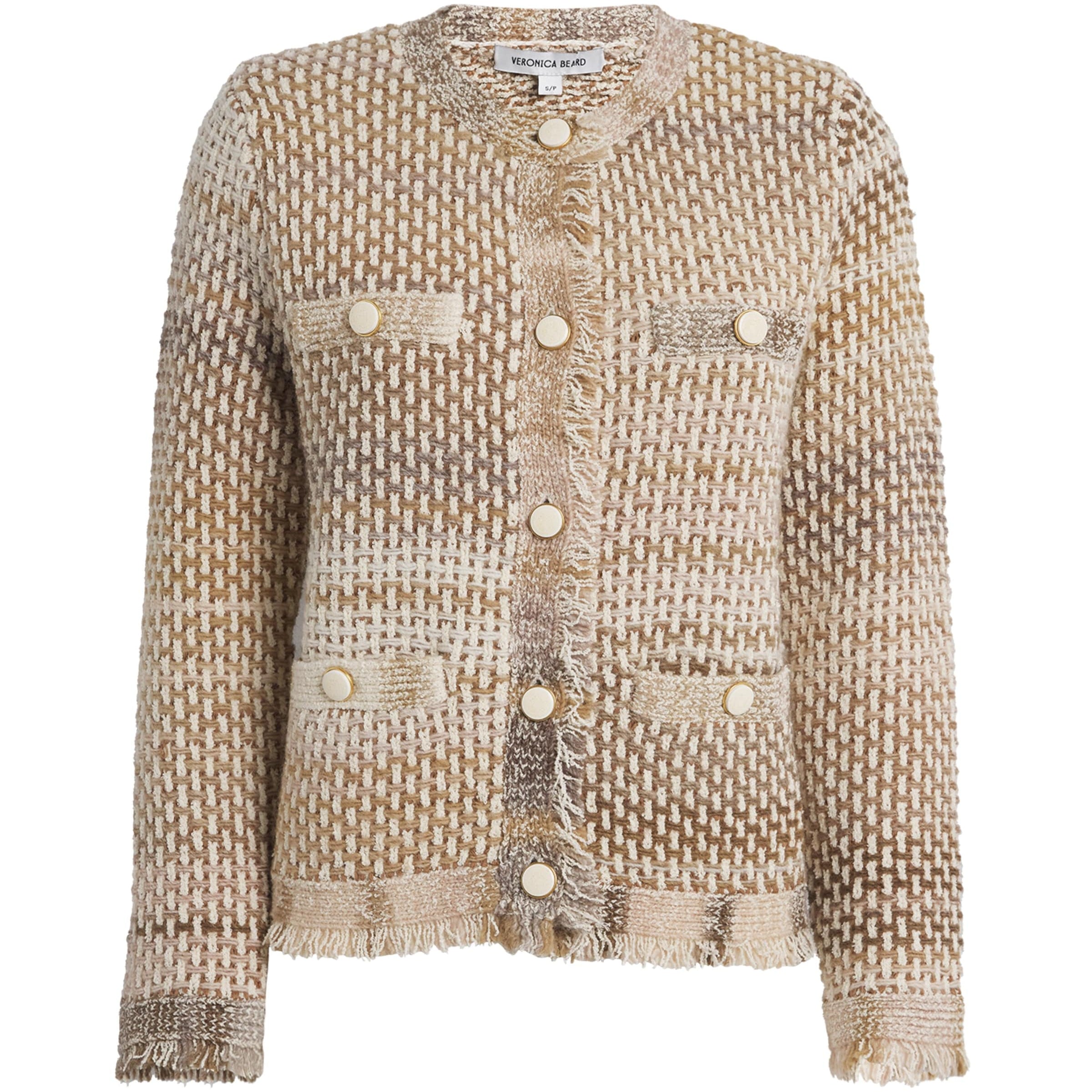 Beige Knitted Sariyah Jacket