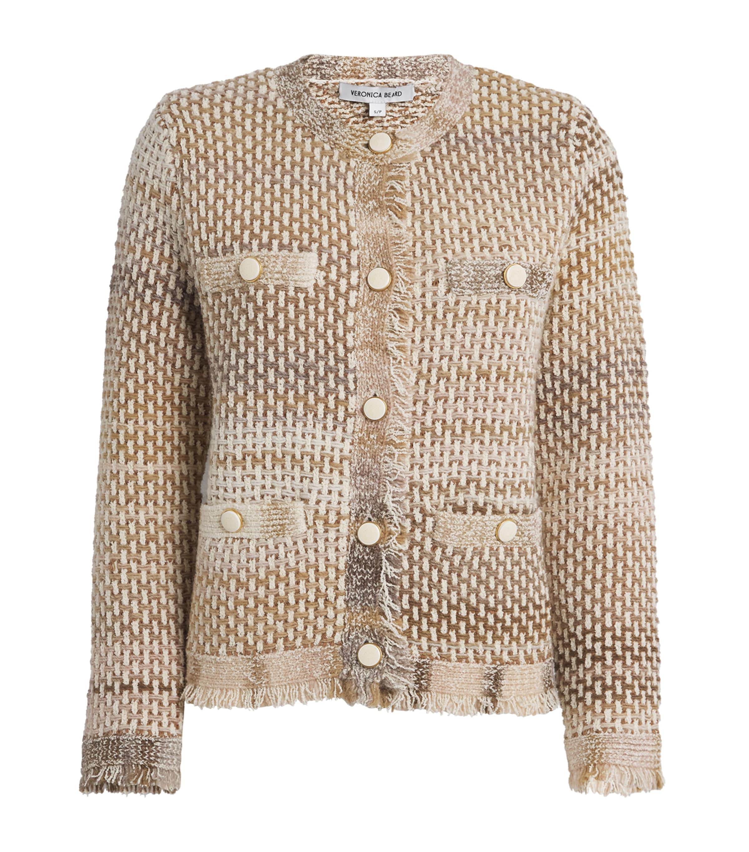 Beige Knitted Sariyah Jacket