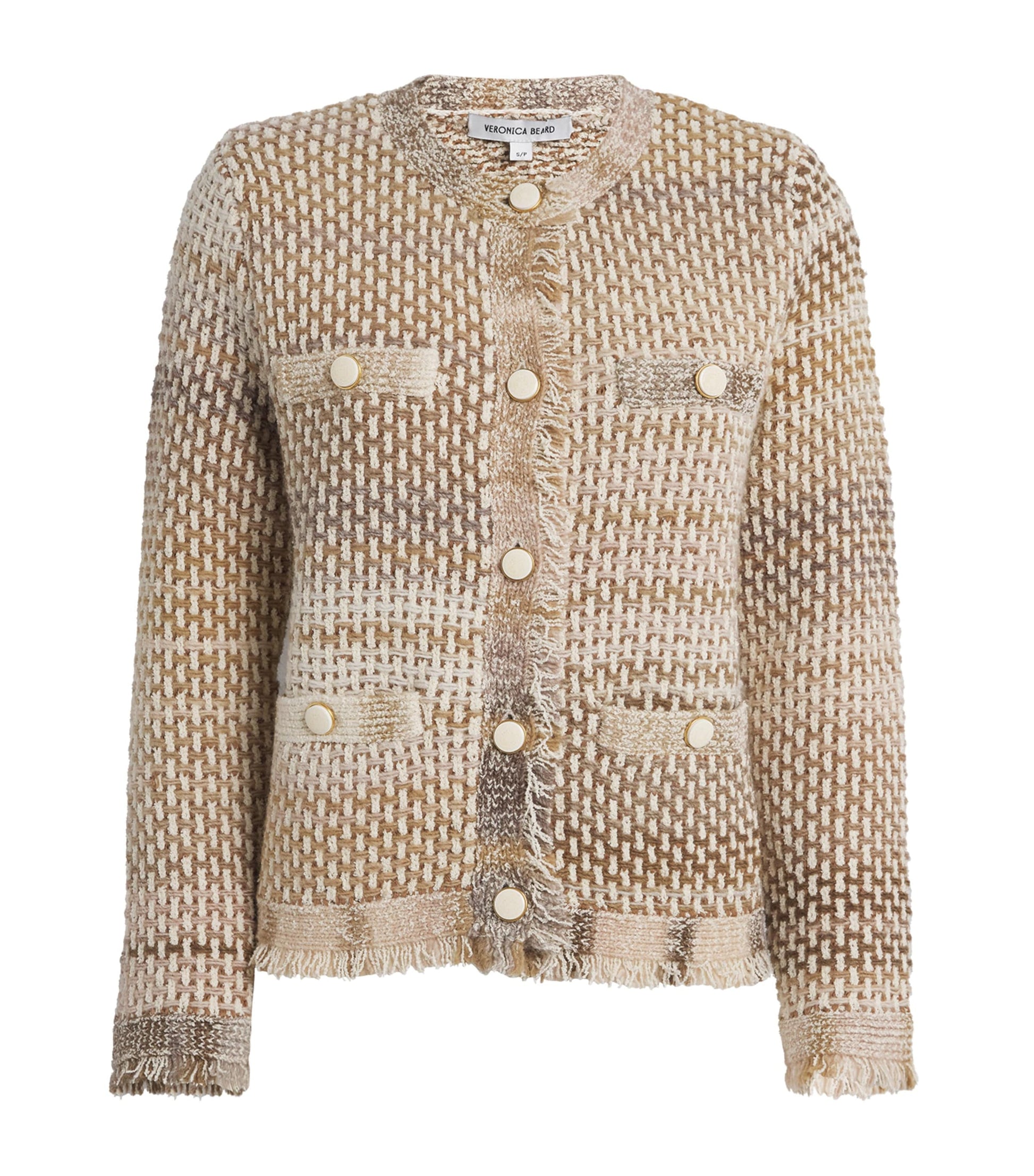 Beige Knitted Sariyah Jacket