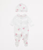 Cotton Floral All-In-One and Bonnet Set (1-9 Months)