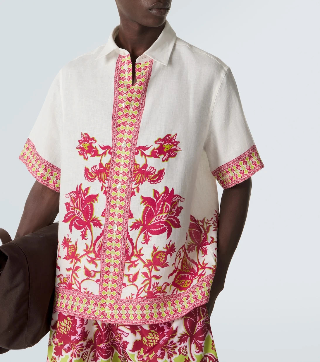 Etro - Floral linen shirt