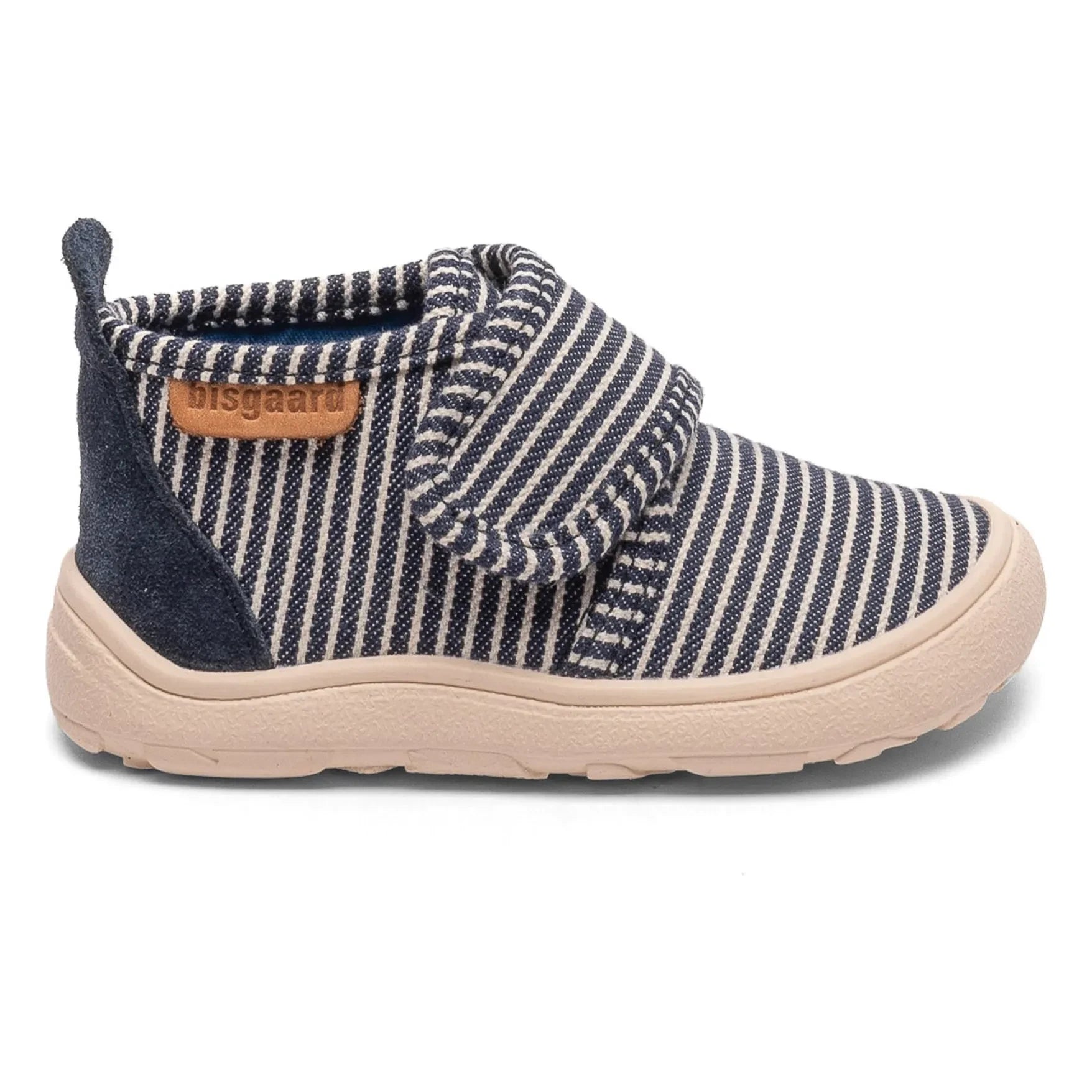 bisgaard - Striped Scratch Slippers | Navy blue