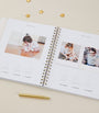 Blush and Gold Safari Baby Memory Book