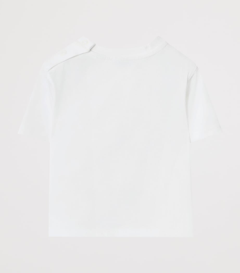 Burberry Kids Cotton EKD T-Shirt (3 Months- 3 Years)