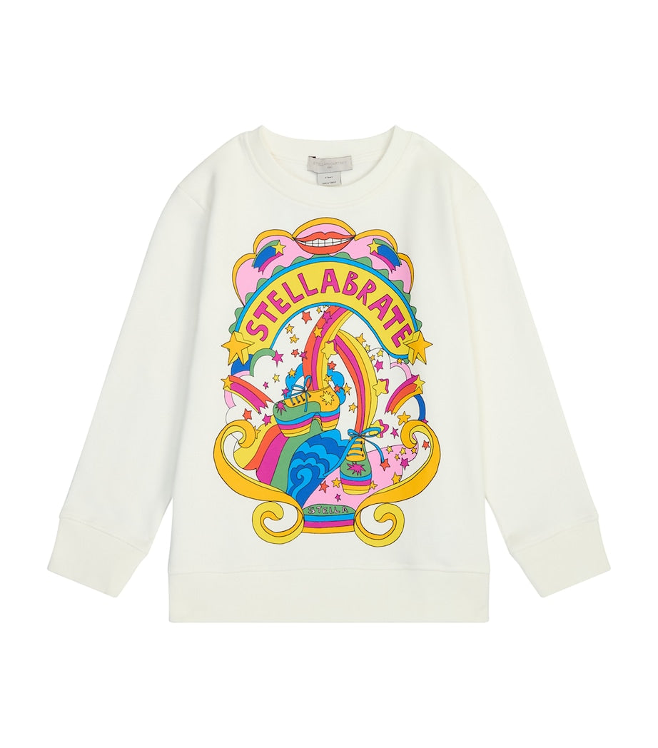 Stella McCartney Kids Stellabrate Graphic Sweatshirt (2-14 Years)
