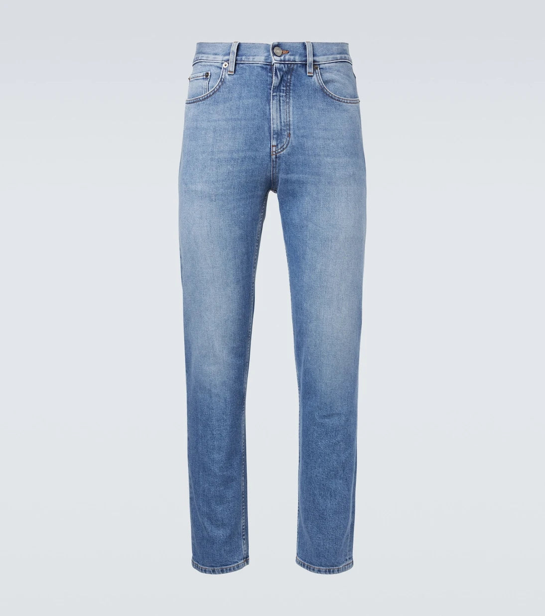 Zegna - High-rise straight jeans