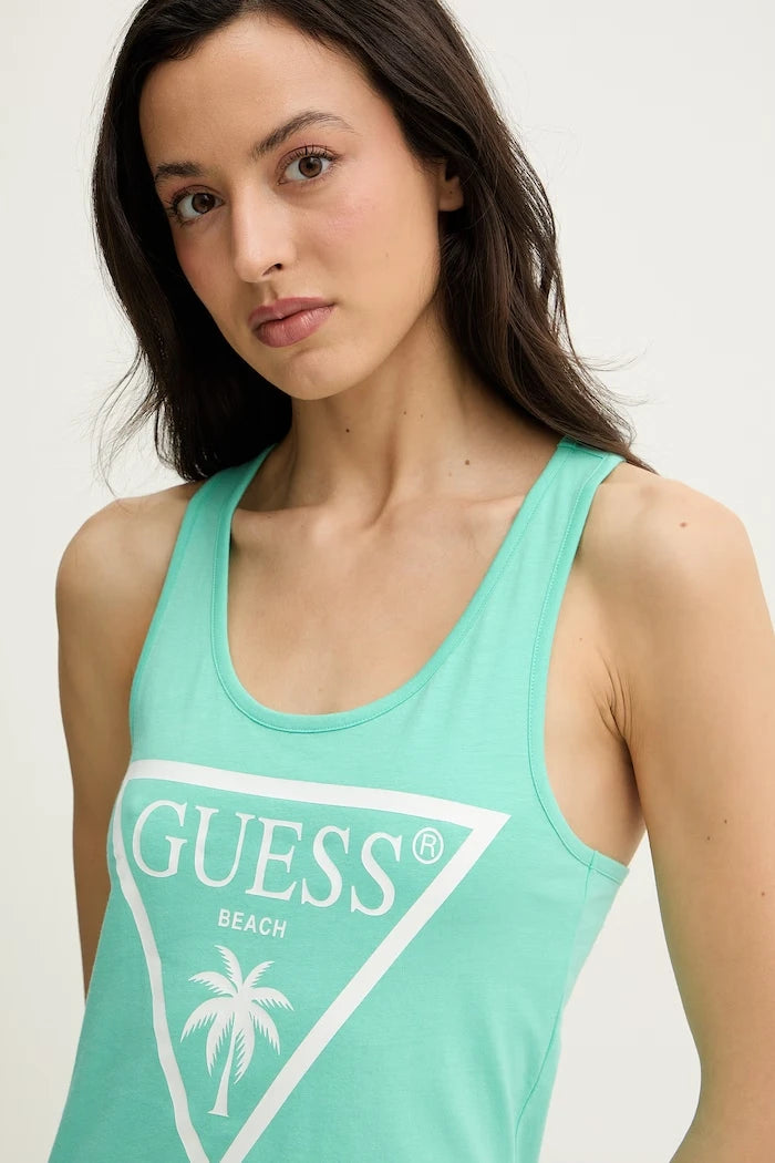 Guess pamuklu yazlık elbise