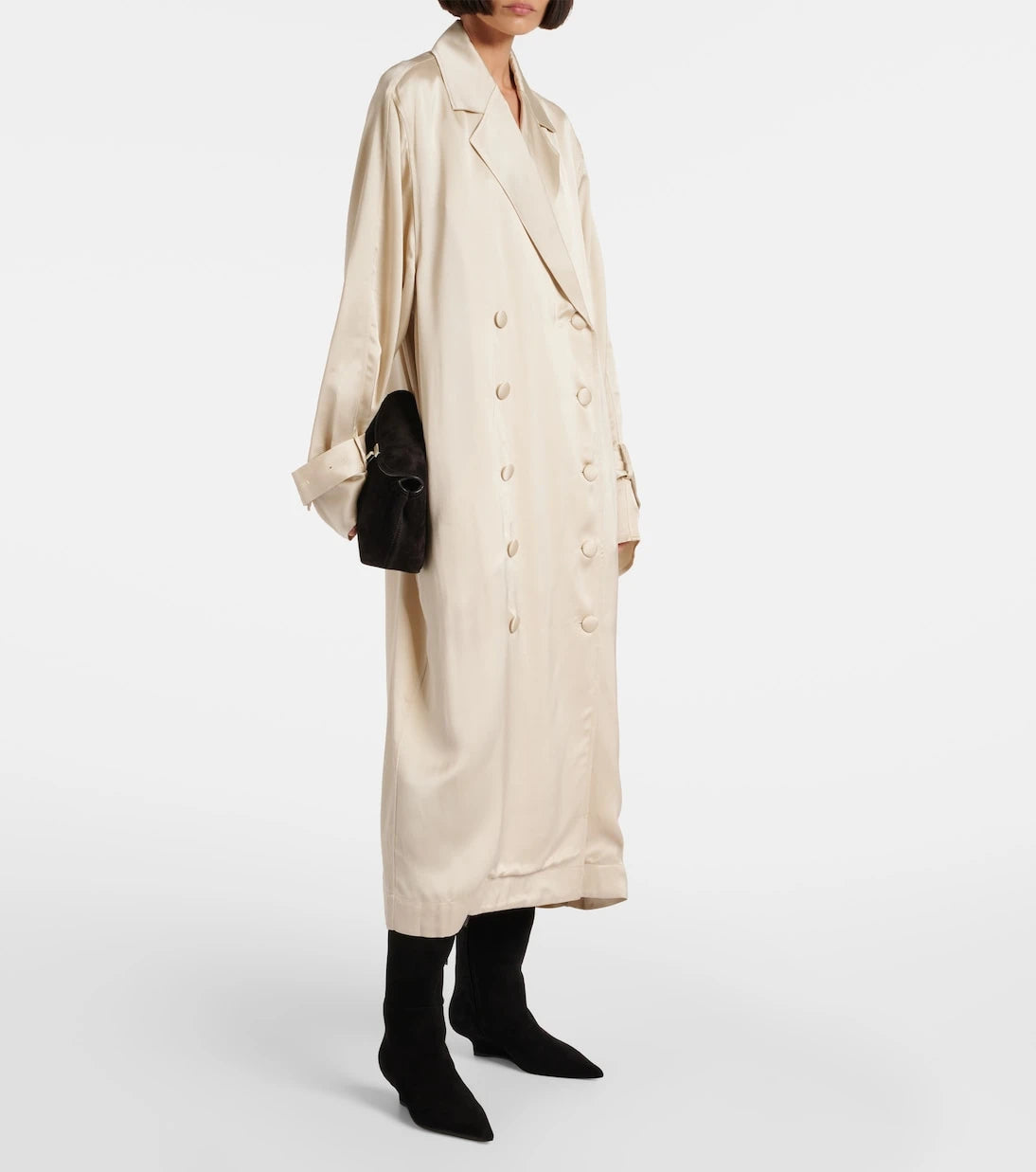 Toteme - Sharp 40 suede knee-high boots