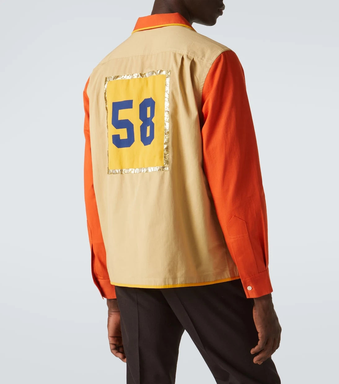 Bode - Fifty-Eight printed cotton shirt