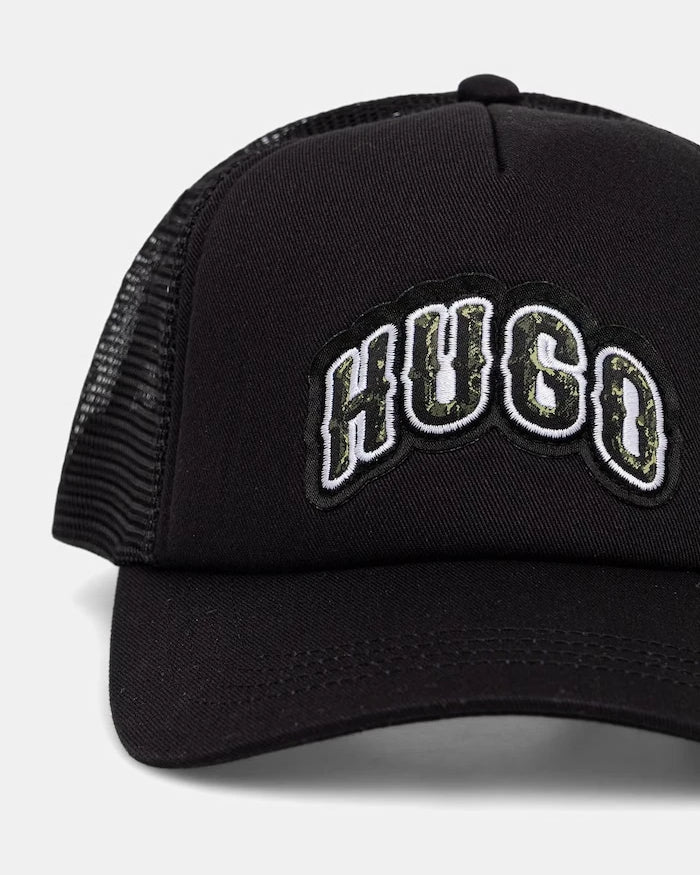 HUGO Blue erkek trucker şapka Marsel-Trucker-Snake