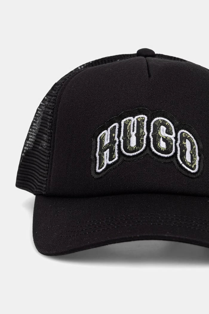 HUGO Blue erkek trucker şapka Marsel-Trucker-Snake