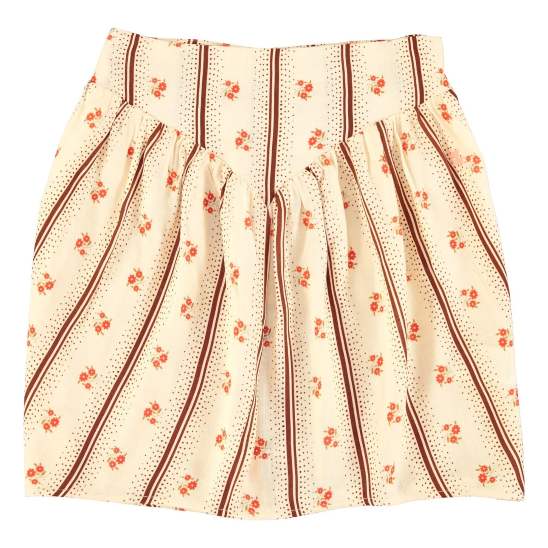 Sisters Department - Floral skirt | Ecru