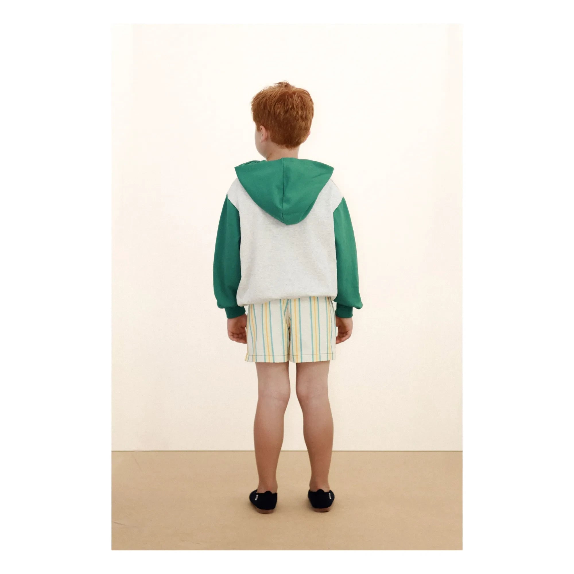 Tinycottons - Striped shorts | White