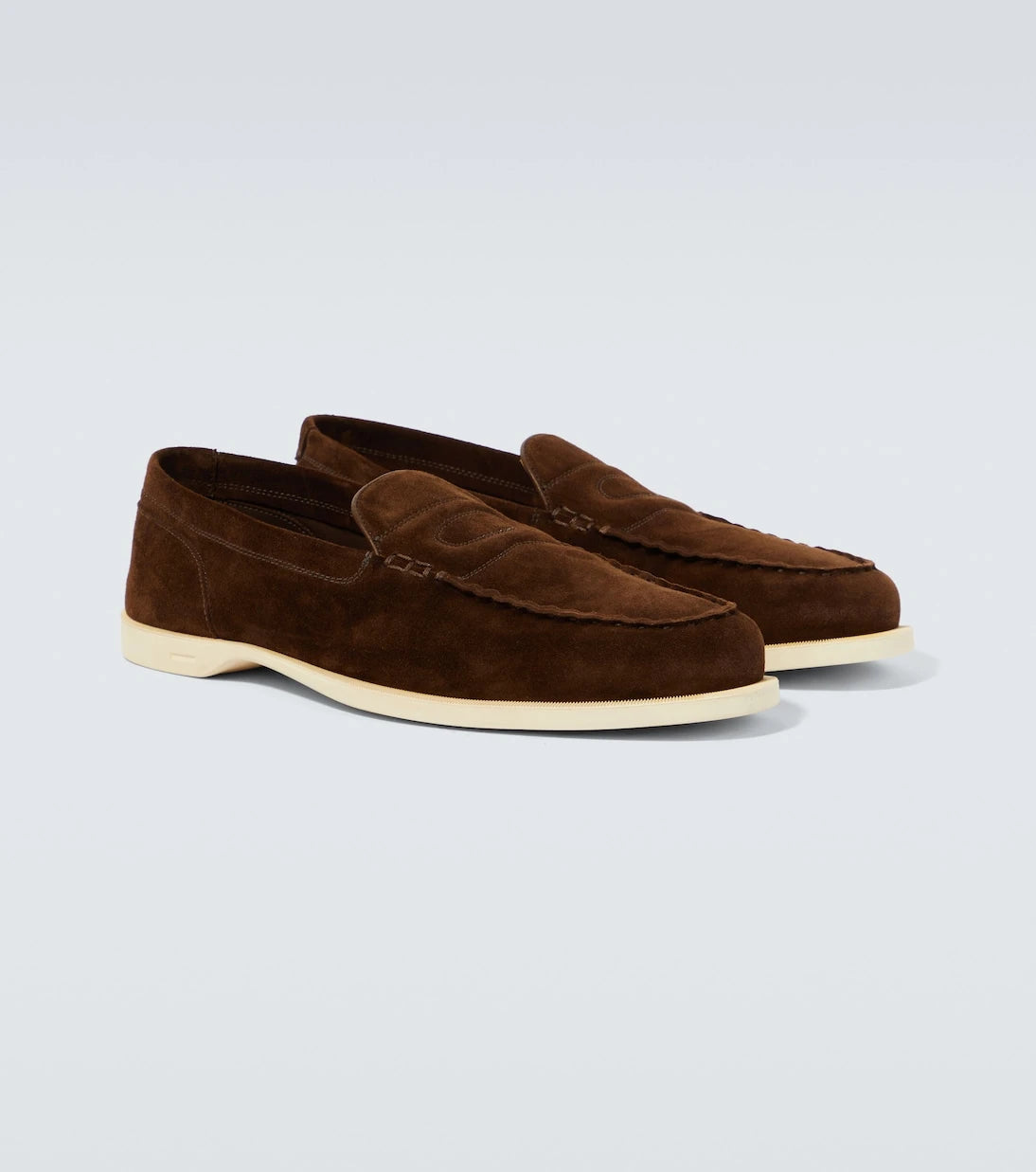John Lobb - Pace suede loafers