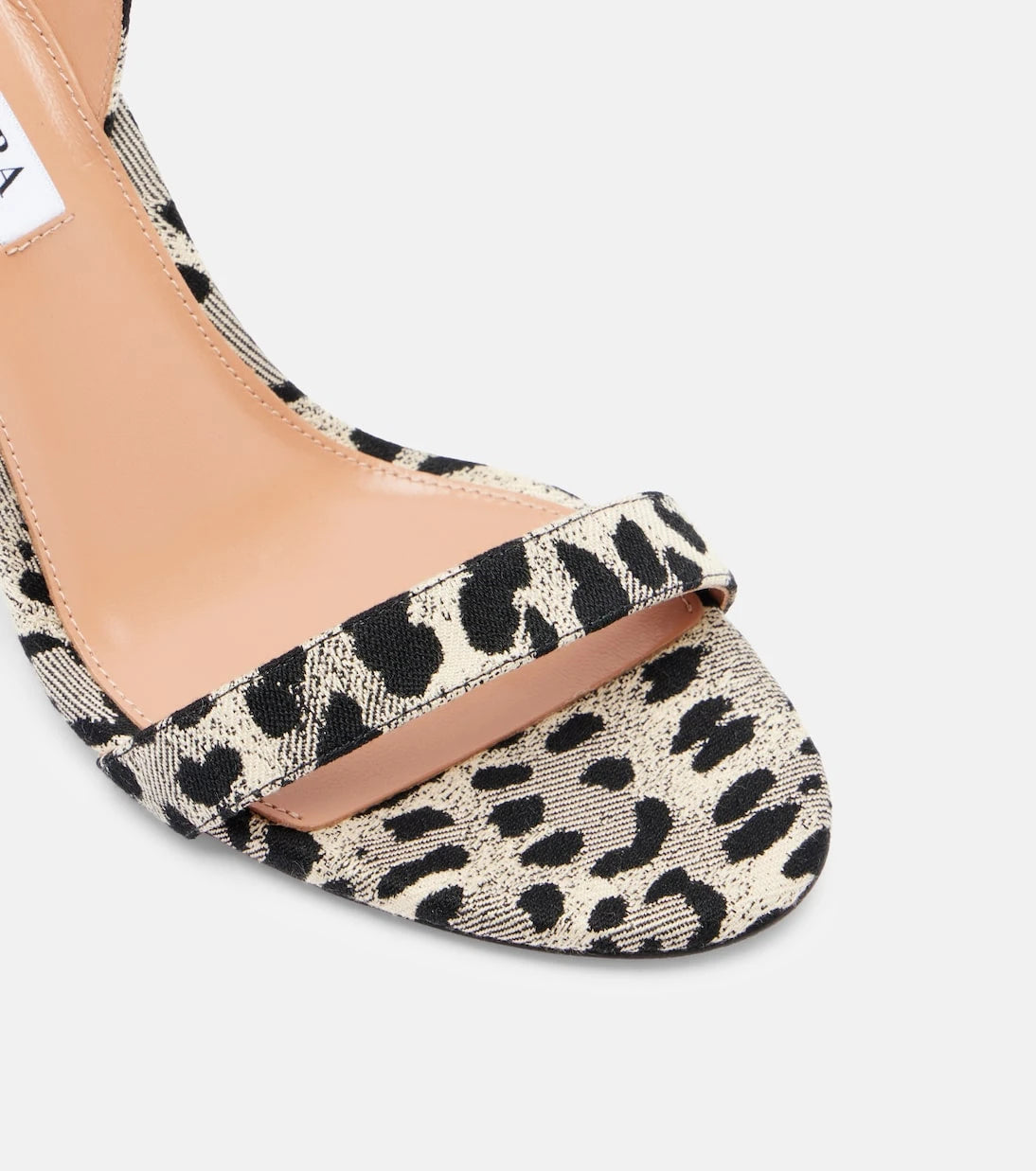 Aquazzura - حذاء سلينج باك "سو نود 85" من الكانفاس