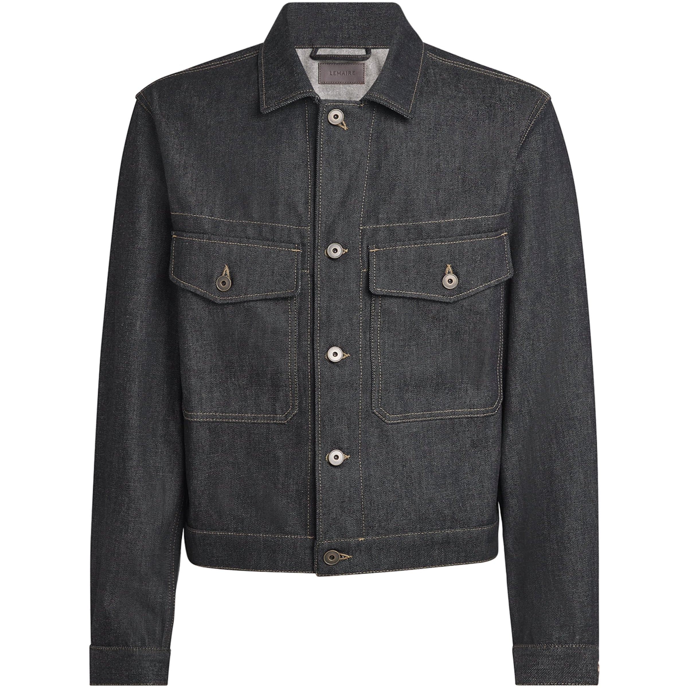 Navy Trucker Denim Jacket