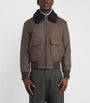 Belstaff Brown Wool-Blend Welder Jacket