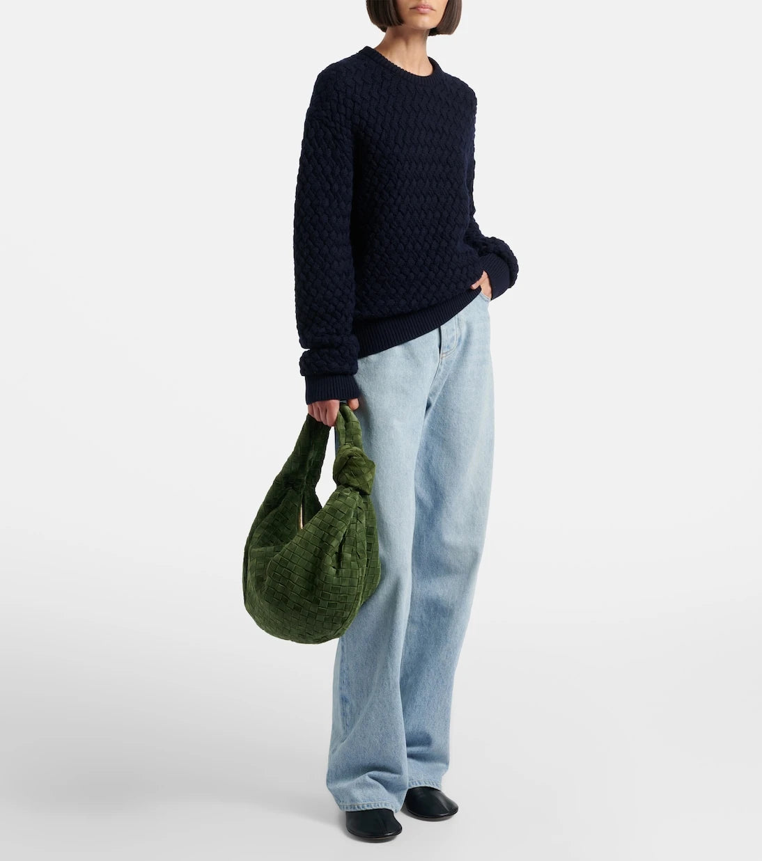 Bottega Veneta - Intrecciato wool sweater