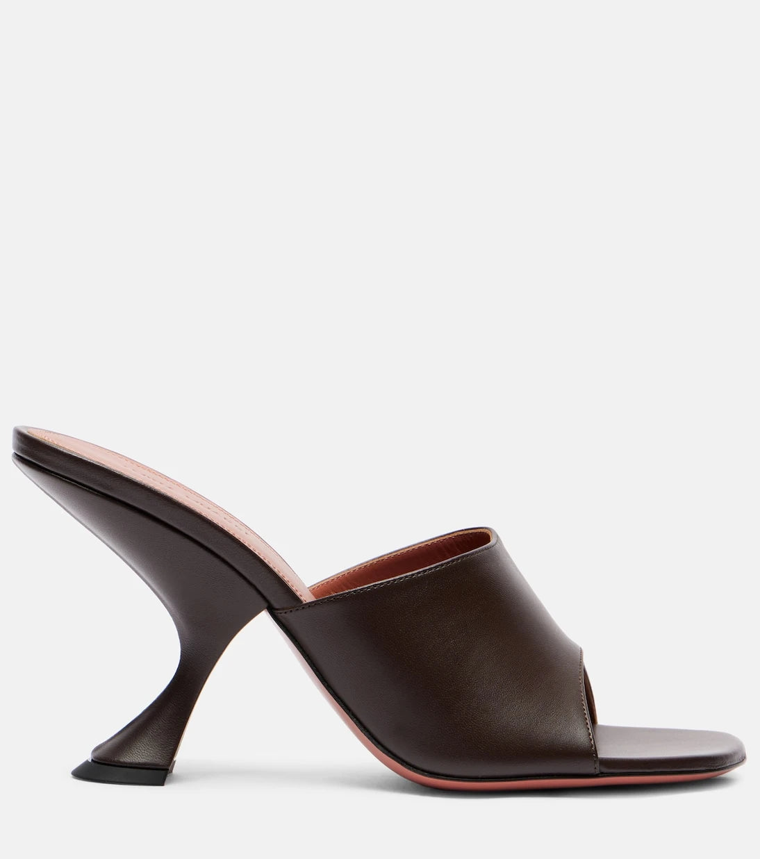 Amina Muaddi - Taylor 90 leather mules