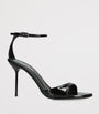 Paris Texas Black Patent Leather Lidia Heeled Sandals 90