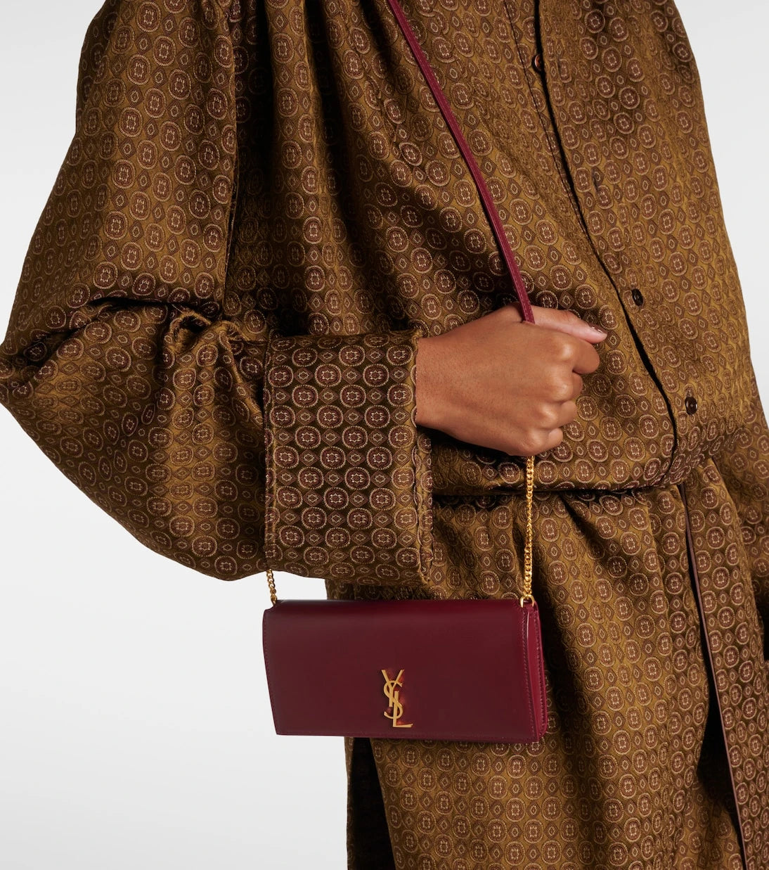 Saint Laurent - Cassandre leather crossbody bag