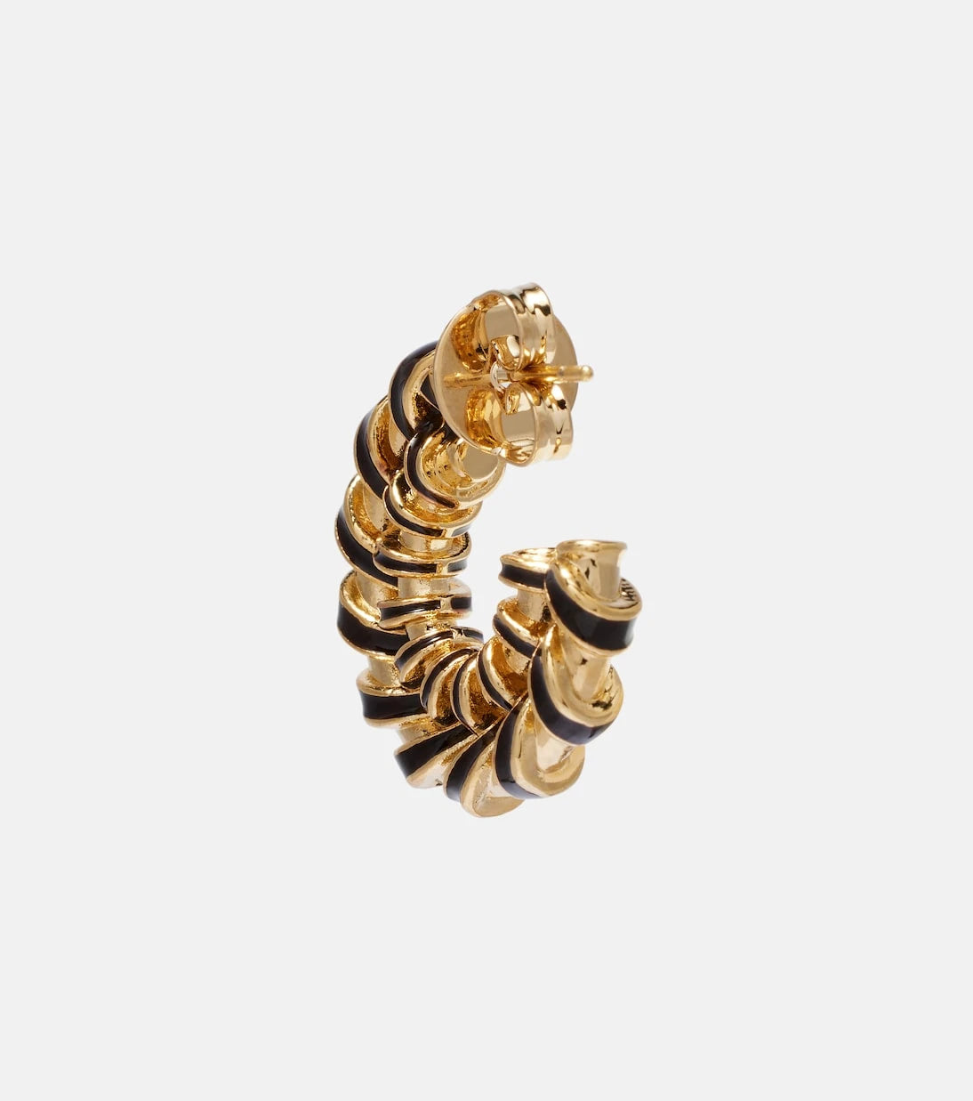 Zimmermann - Loop gold-plated hoop earrings