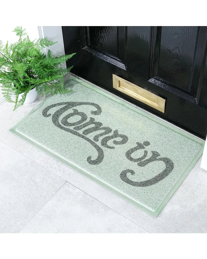 Artsy Doormats Green Come In 70 x 40 cm
