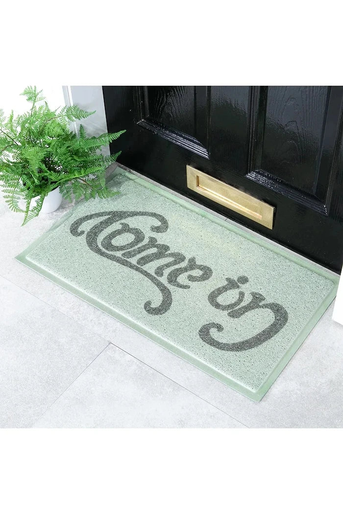 Artsy Doormats Green Come In 70 x 40 cm