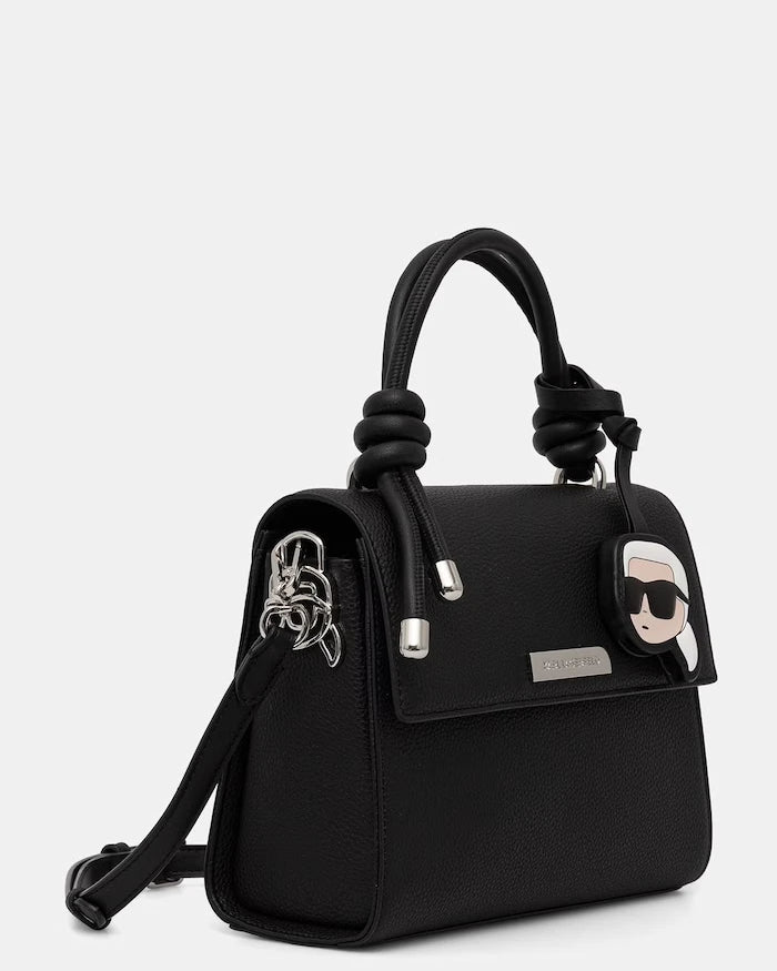 Karl Lagerfeld kadın crossbody çanta suni deri IKON
