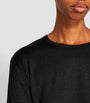 Rag & Bone Black Fine-Knit Sweater