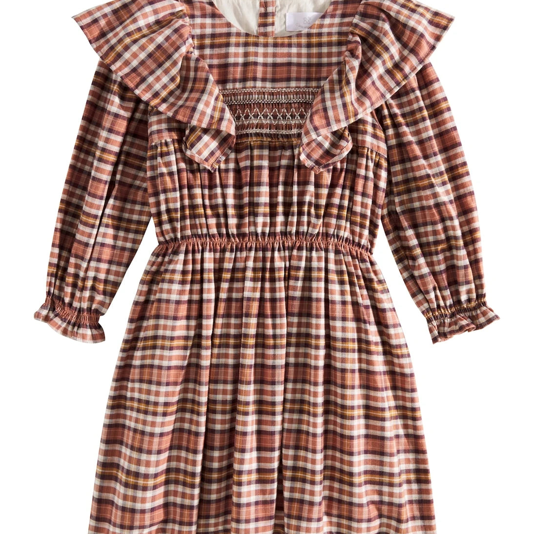 C'era Una Volta - Alice plaid cotton flannel dress