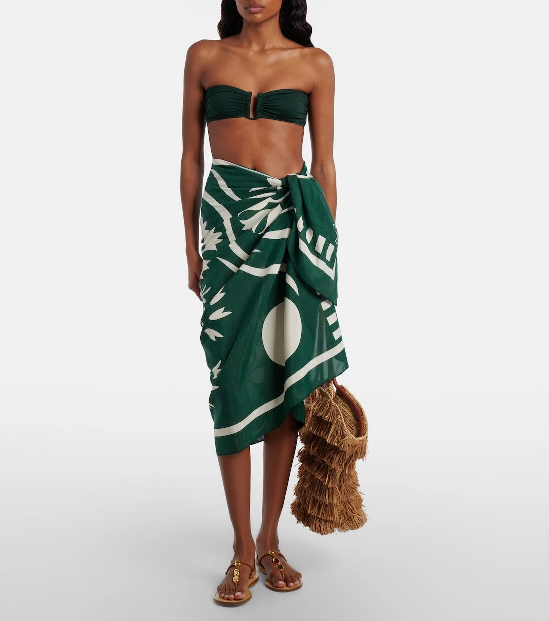 Eres - Mandara cotton and silk beach cover-up