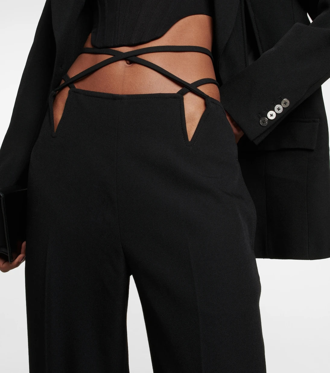 Dion Lee - Cutout straight pants