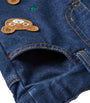 Embroidered Bear Jeans (2-7 Years)
