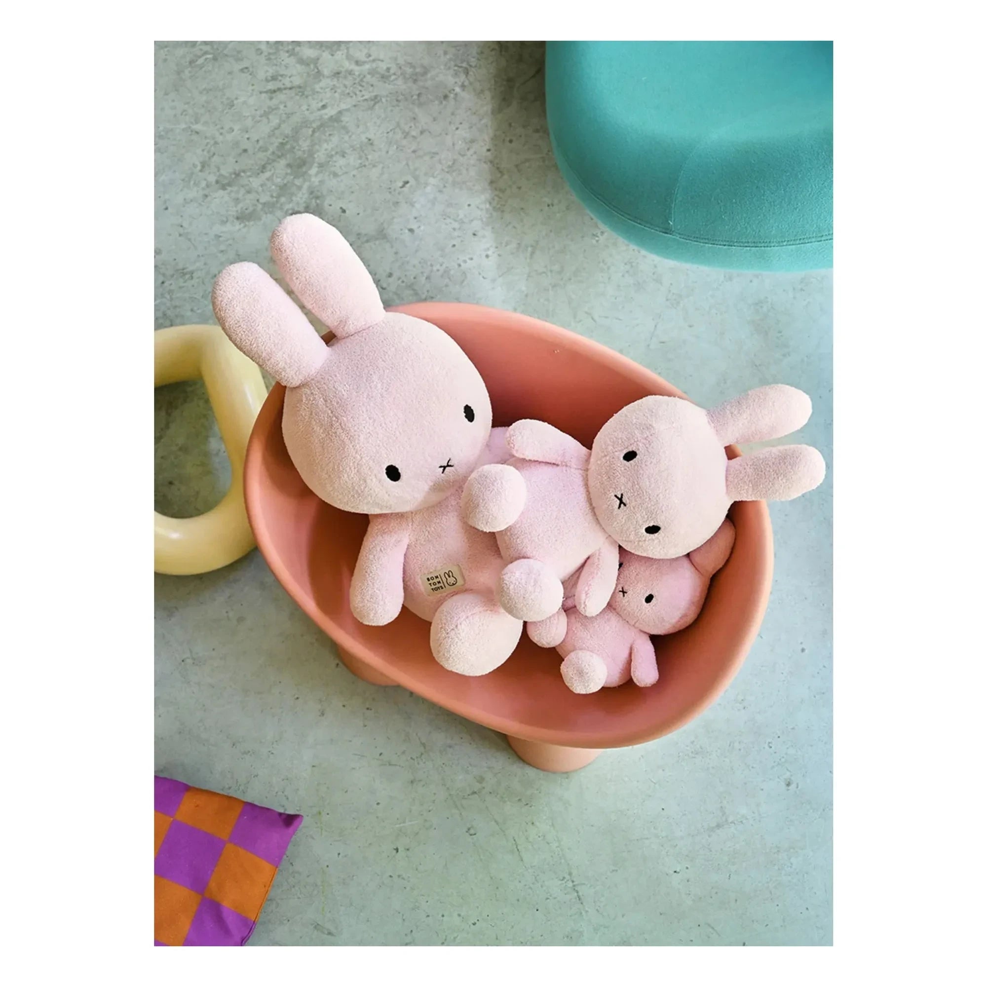 Bon Ton Toys - MIFFY - Miffy plush | Powder pink