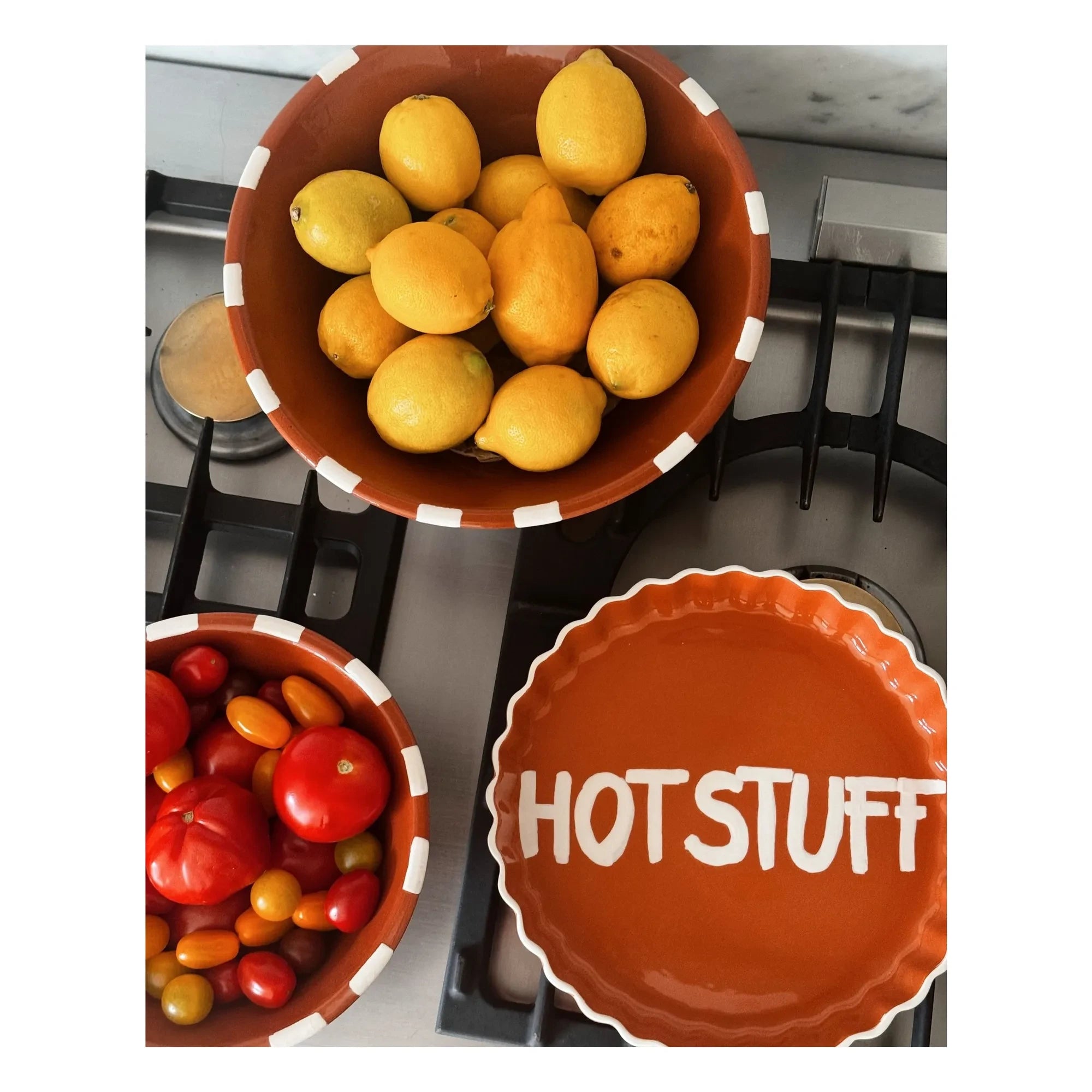Denise - Ellis pie dish  | Terracotta