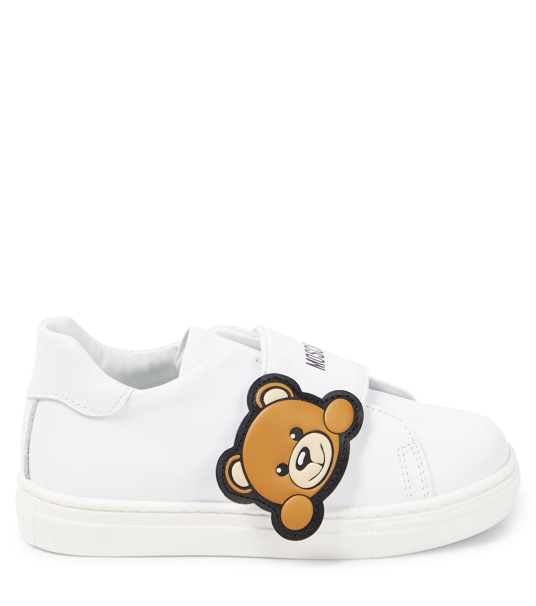 Moschino Kids - Teddy Bear leather sneakers