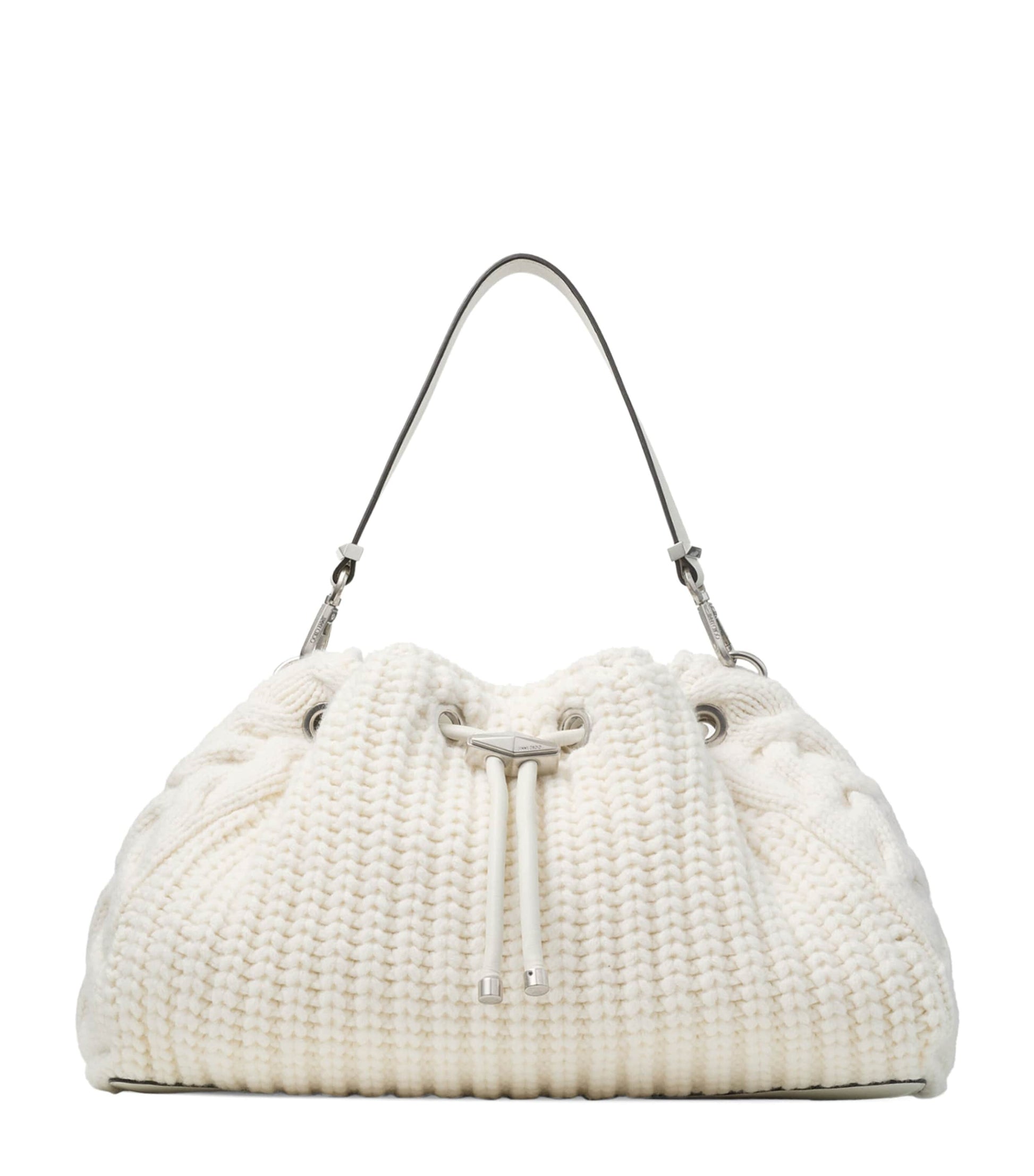 Bon Bon Cinch Wool Top-Handle Bag