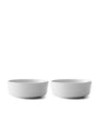 Set of 2 Porcelain Collective Cereal/Soup Bowls (15cm)